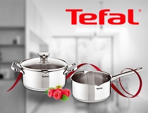 Купи гриль Tefal или кофемашину Krups — получи набор посуды в подарок! Купи гриль Tefal или кофемашину Krups — получи набор посуды в подарок!