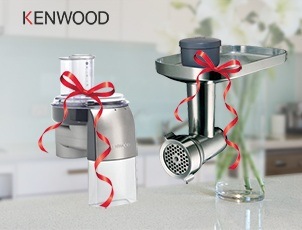 Кухонная машина KENWOOD + насадки в ПОДАРОК! Кухонная машина KENWOOD + насадки в ПОДАРОК!