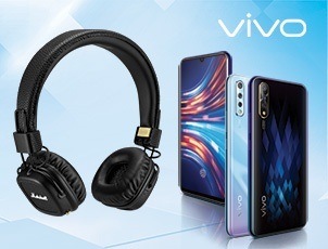 VIVO V17 Neo + наушники MARSHALL в подарок! VIVO V17 Neo + наушники MARSHALL в подарок!