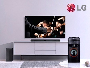 Скидки до 28% на акустику LG Скидки до 28% на акустику LG