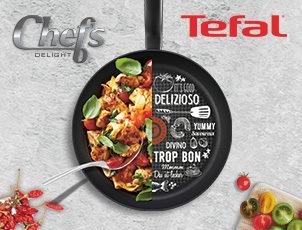 Скидка до 25% на коллекцию TEFAL Chef! Скидка до 25% на коллекцию TEFAL Chef!