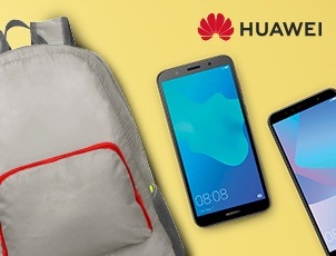 Купи смартфон Huawei — получи рюкзак для ноутбука в подарок! Купи смартфон Huawei — получи рюкзак для ноутбука в подарок!