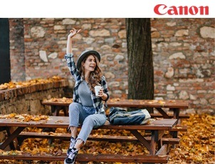 Купи фотокамеру Canon и получи рюкзак в подарок! Купи фотокамеру Canon и получи рюкзак в подарок!