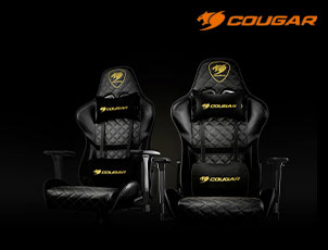 Скидки до 22% на компьютерные кресла Cougar Скидки до 22% на компьютерные кресла Cougar