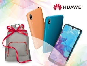 Купи смартфон Huawei Y5 и получи рюкзак в подарок! Купи смартфон Huawei Y5 и получи рюкзак в подарок!
