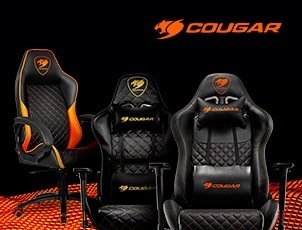 Скидки до 22% на компьютерные кресла Cougar Скидки до 22% на компьютерные кресла Cougar