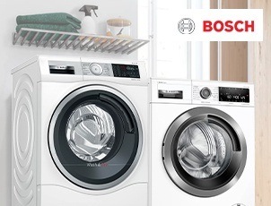 Скидки до 20% на стиральные и сушильные машины Bosch Скидки до 20% на стиральные и сушильные машины Bosch