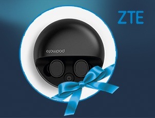 Смартфон ZTE + наушники в подарок Смартфон ZTE + наушники в подарок
