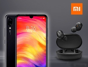 Смартфон REDMI NOTE 7 + беспроводные наушники в ПОДАРОК! Смартфон REDMI NOTE 7 + беспроводные наушники в ПОДАРОК!