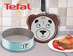 Вместе дешевле. Сковорода и спрингформа от TEFAL всего за 32 руб. Вместе дешевле. Сковорода и спрингформа от TEFAL всего за 32 руб.