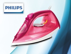 Купи отпариватель Philips и получи утюг Купи отпариватель Philips и получи утюг