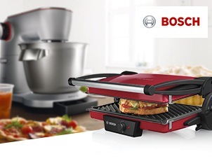 При покупке кухонной машины Bosch – электрогриль в подарок! При покупке кухонной машины Bosch – электрогриль в подарок!