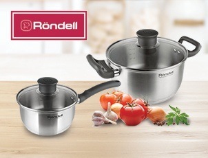 Скидки до 30% на коллекцию посуды RONDELL Drive Скидки до 30% на коллекцию посуды RONDELL Drive
