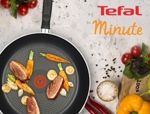 Скидки до 30% на коллекцию посуды TEFAL Minute Скидки до 30% на коллекцию посуды TEFAL Minute