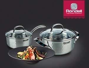 Скидка до 15% на коллекцию посуды RONDELL Raindrops! Скидка до 15% на коллекцию посуды RONDELL Raindrops!