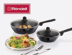 Скидки до 25% на коллекцию посуды RONDELL Midnight Скидки до 25% на коллекцию посуды RONDELL Midnight