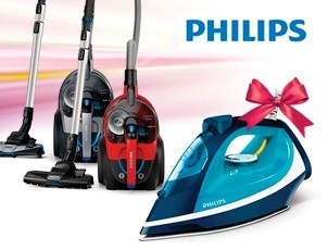 Купи пылесос Philips и получи утюг в подарок! Купи пылесос Philips и получи утюг в подарок!