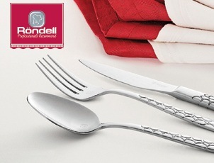 Скидка до 20% на столовые приборы RONDELL Скидка до 20% на столовые приборы RONDELL