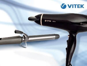 Скидка 50% на электрощипцы VITEK Скидка 50% на электрощипцы VITEK