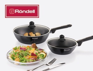 Скидки до 45% на коллекцию посуды RONDELL Midnight Скидки до 45% на коллекцию посуды RONDELL Midnight
