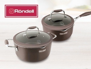 Скидка до 30% на коллекцию посуды RONDELL Mocaccino Professional Скидка до 30% на коллекцию посуды RONDELL Mocaccino Professional