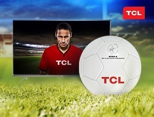 Купи телевизор TCL и получи фирменный мяч в подарок! Купи телевизор TCL и получи фирменный мяч в подарок!