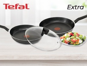 Скидка до 30% на коллекцию TEFAL Extra Скидка до 30% на коллекцию TEFAL Extra