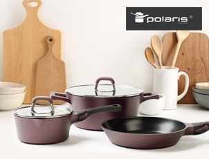 Скидка 25% на коллекцию посуды Polaris Burgundy Скидка 25% на коллекцию посуды Polaris Burgundy