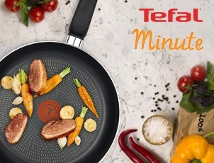 Скидки до 20% на коллекцию посуды TEFAL Minute Скидки до 20% на коллекцию посуды TEFAL Minute