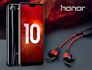 Купи Honor 10, получи беспроводные наушники в подарок! Купи Honor 10, получи беспроводные наушники в подарок!