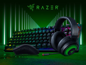 Скидка 20% на геймерские аксессуары Razer Скидка 20% на геймерские аксессуары Razer