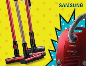 Купи пылесос SAMSUNG и получи второй в подарок! Купи пылесос SAMSUNG и получи второй в подарок!