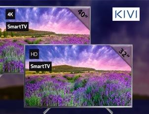 Телевизоры KIVI по СУПЕРценам! Телевизоры KIVI по СУПЕРценам!