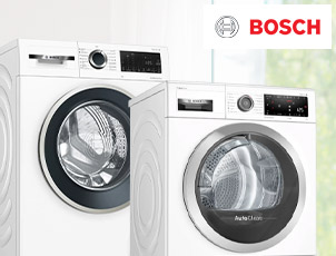 Скидки до 460 рублей на стиральные и сушильные машины Bosch Скидки до 460 рублей на стиральные и сушильные машины Bosch