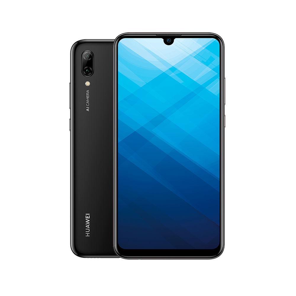 <b>Смартфон Huawei P Smart</b> 2019 (POT-LX1) Midnight Black купить ...