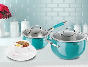 Скидки до 50% на коллекцию посуды RONDELL Turquoise! Скидки до 50% на коллекцию посуды RONDELL Turquoise!