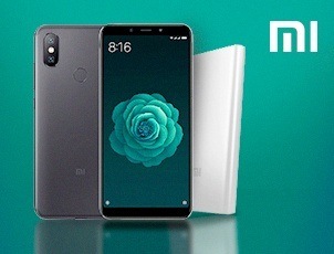 Купи Xiaomi MI A2, получи портативную зарядку в подарок! Купи Xiaomi MI A2, получи портативную зарядку в подарок!