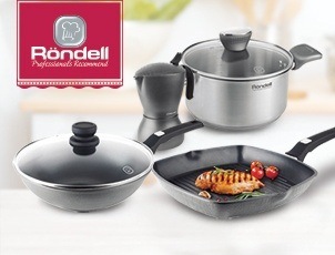 Скидки до 35% на коллекцию посуды Rondell Escurion Grey Скидки до 35% на коллекцию посуды Rondell Escurion Grey