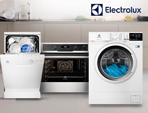 Экономьте 15% стоимости при покупке техники Electrolux Экономьте 15% стоимости при покупке техники Electrolux
