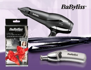 При покупке товаров Babyliss – набор аксессуаров для волос в подарок! При покупке товаров Babyliss – набор аксессуаров для волос в подарок!
